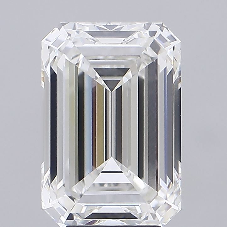 6.02 ct. emerald Lab Grown Diamond front image