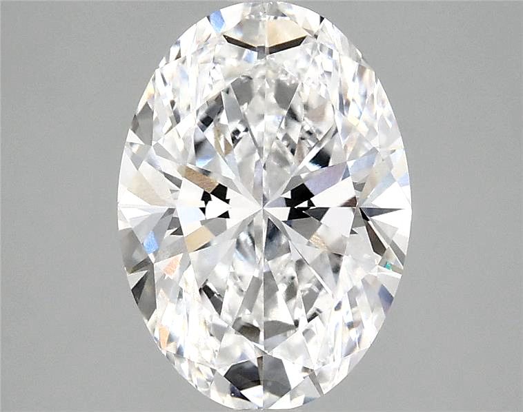 2.97 ct. oval Lab Grown Diamond front image