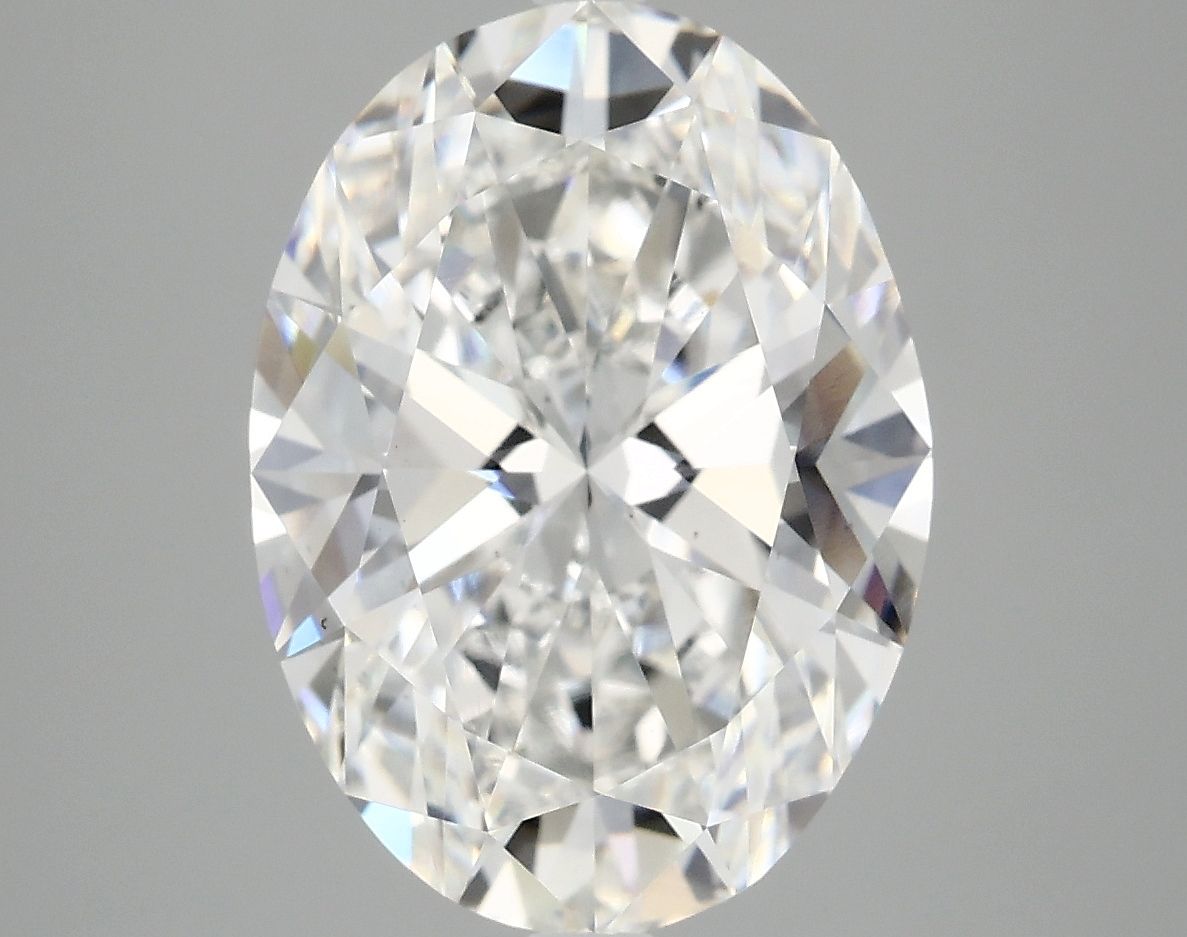5.02 ct. oval Lab Grown Diamond front image