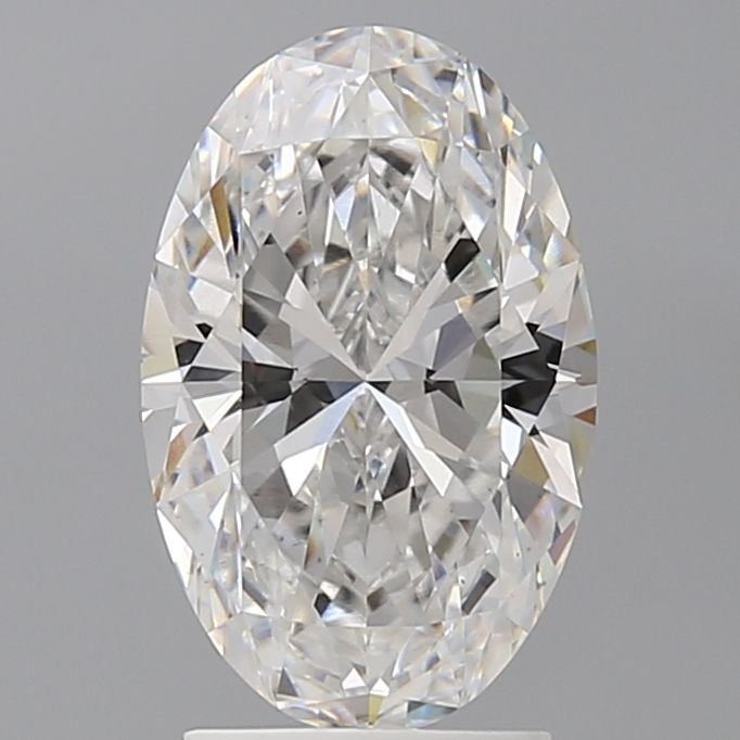 2.58 ct. oval Lab Grown Diamond front image