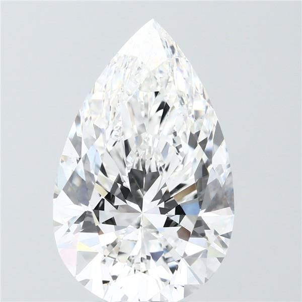 6.05 ct. pear Lab Grown Diamond front image