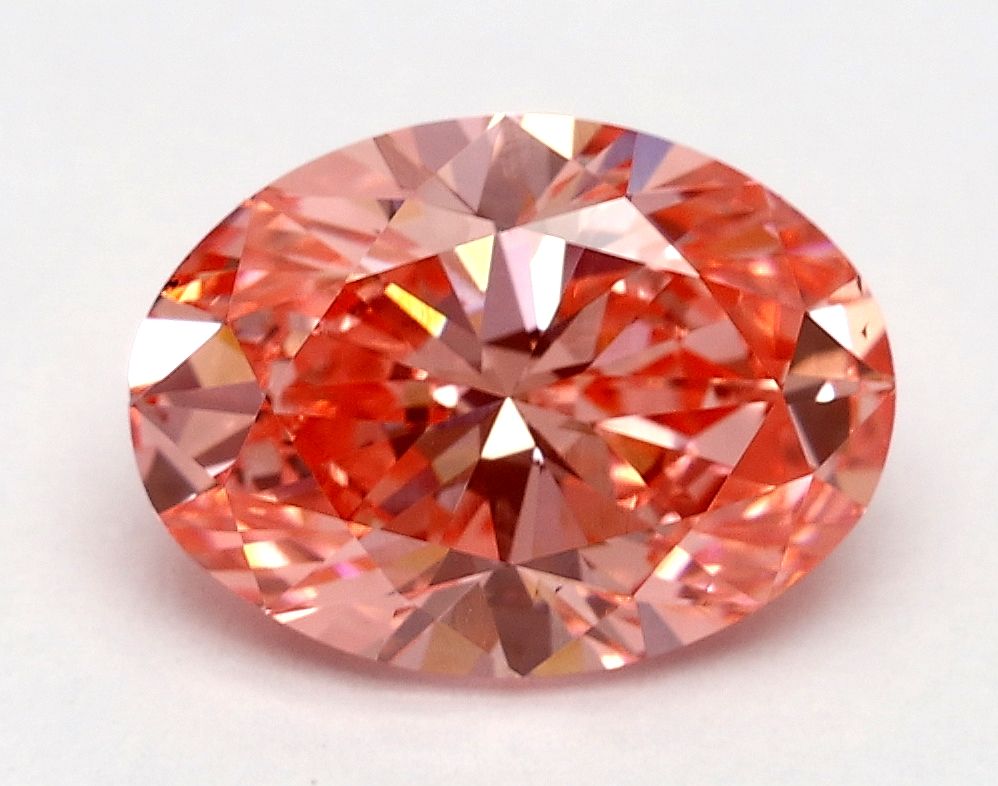 1.79 ct. oval Lab Grown Diamond front image