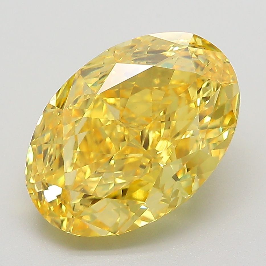 4.35 ct. oval Lab Grown Diamond front image