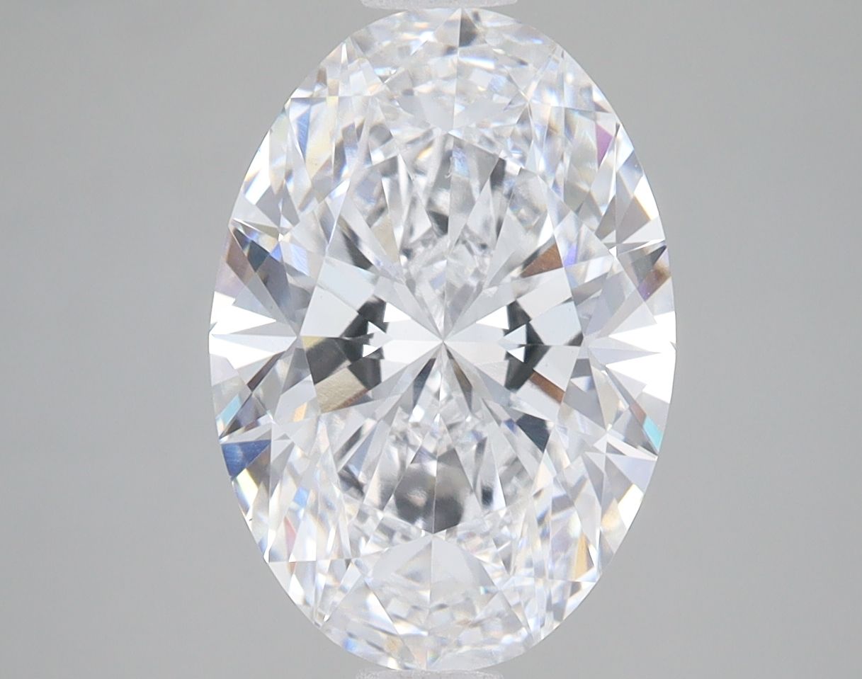 4.05 ct. oval Lab Grown Diamond front image