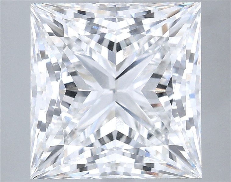 7.15 ct. princess Lab Grown Diamond front image