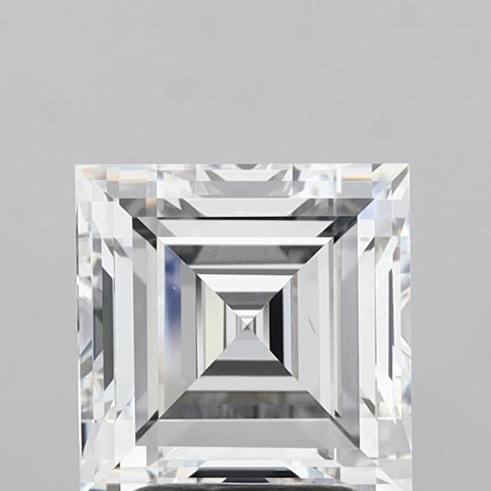 2.87 ct lab-grown Square radiant Diamond