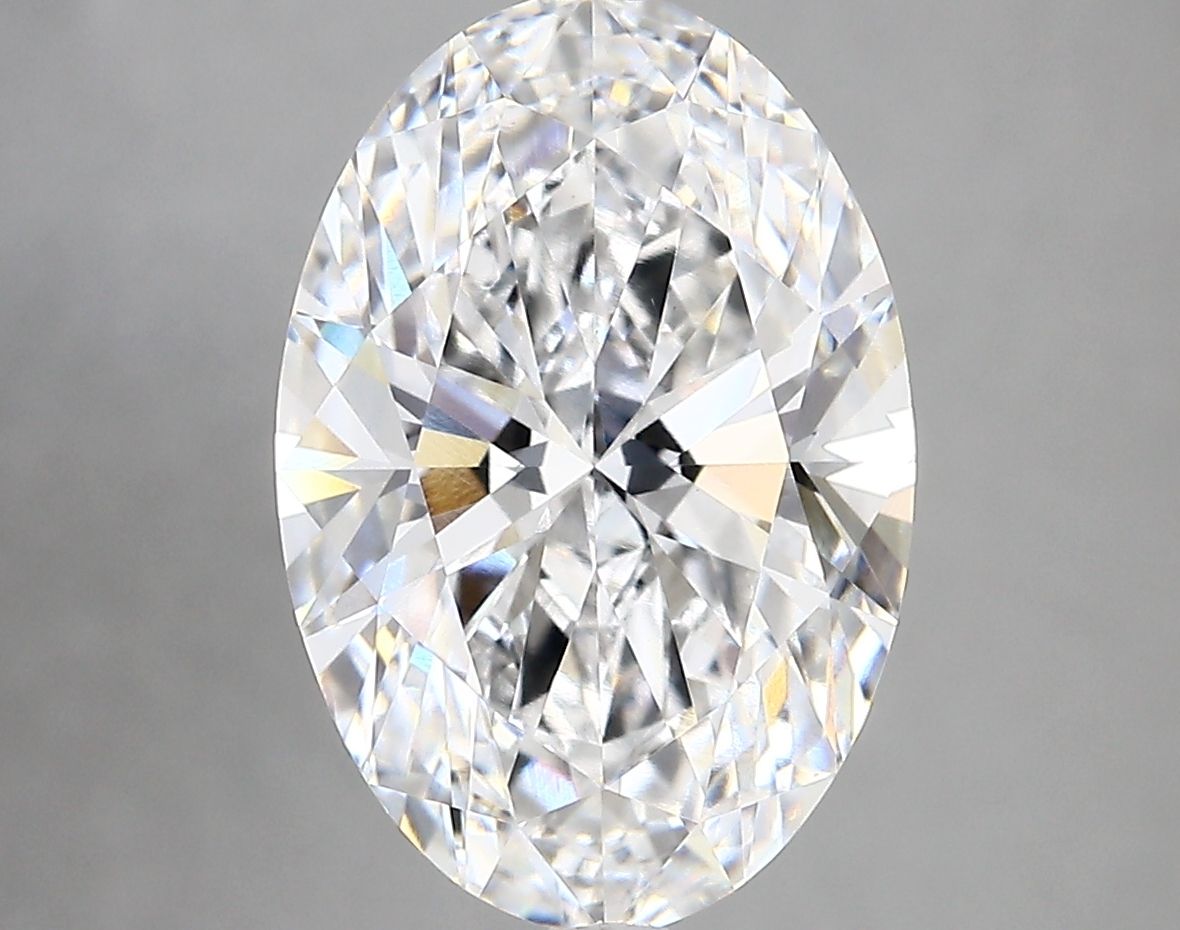 4.37 ct. oval Lab Grown Diamond front image