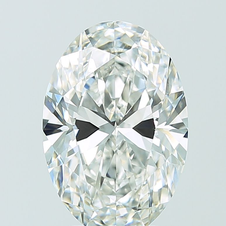 4.07 ct. oval Lab Grown Diamond front image