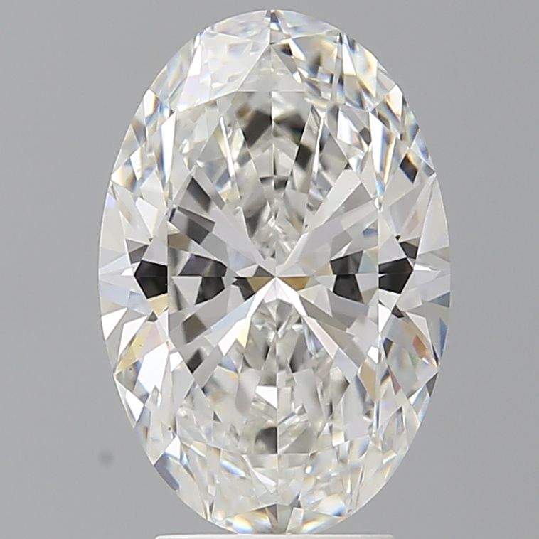 4.03 ct. oval Lab Grown Diamond front image