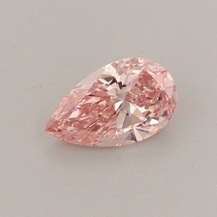 0.32 CT Fancy Vivid Pink PEAR