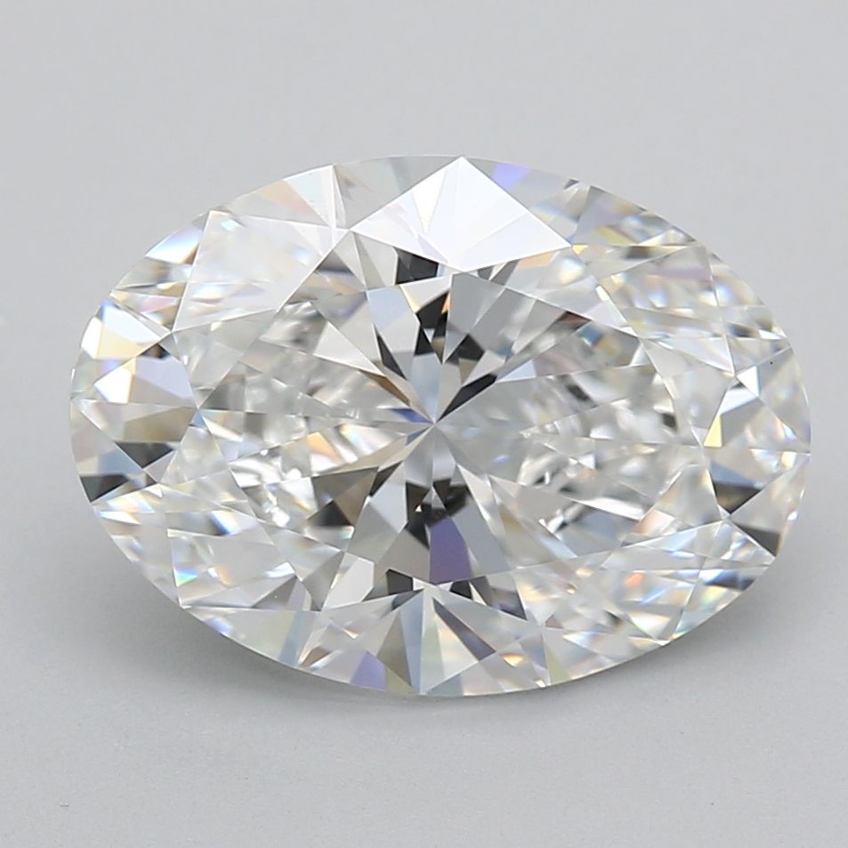 5.20 ct. oval Lab Grown Diamond front image