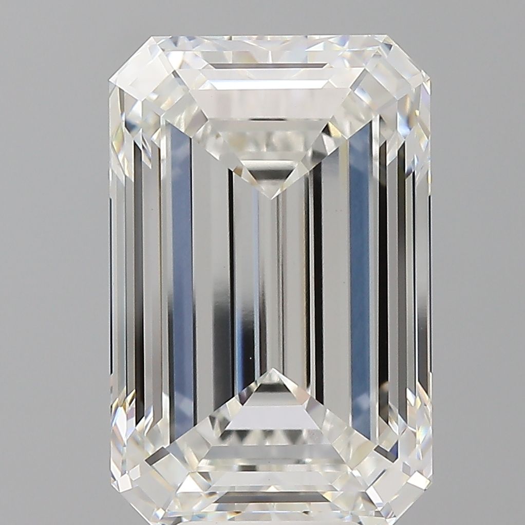 9.09 ct. emerald Lab Grown Diamond front image