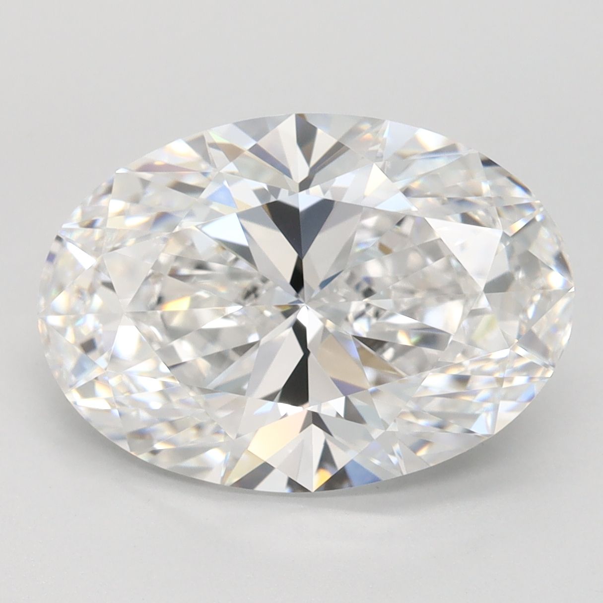 4.08 ct. oval Lab Grown Diamond front image
