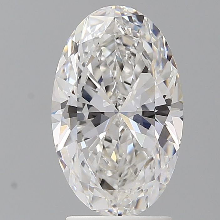 2.60 ct. oval Lab Grown Diamond front image