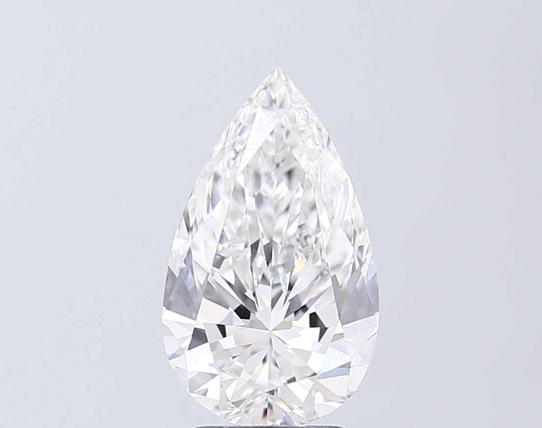3.02 ct. pear Lab Grown Diamond front image