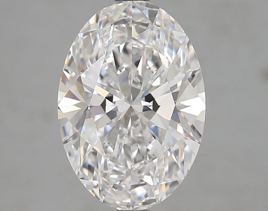 3.20 ct. oval Lab Grown Diamond front image