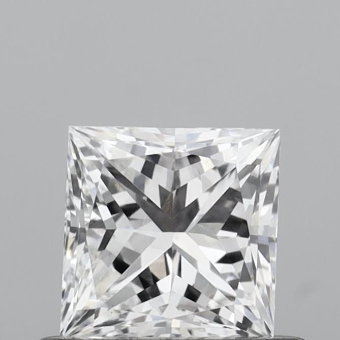 0.59 ct lab-grown Princess Diamond