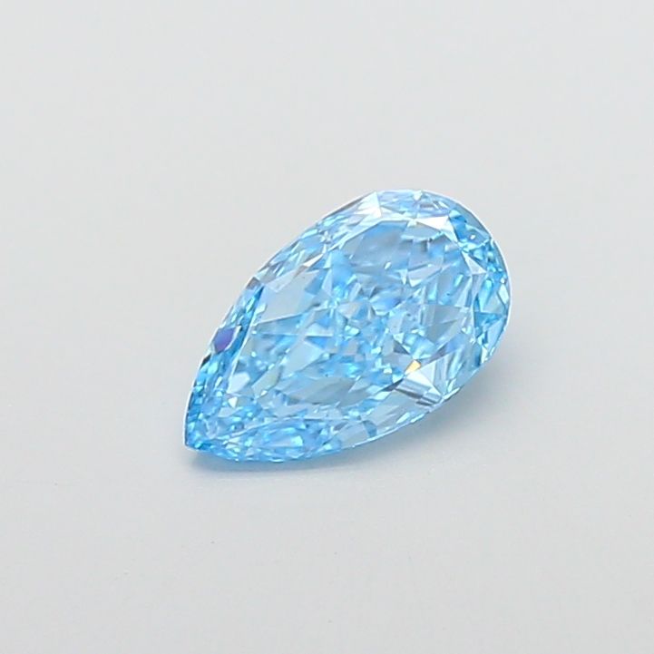 1.21 CT Fancy Vivid Blue PEAR