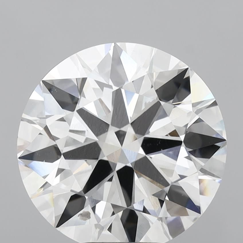 6.04 ct. round Lab Grown Diamond front image