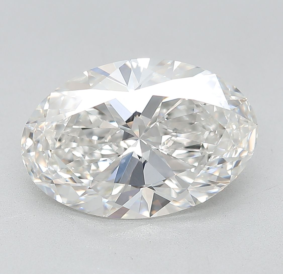 3.61 ct. oval Lab Grown Diamond front image