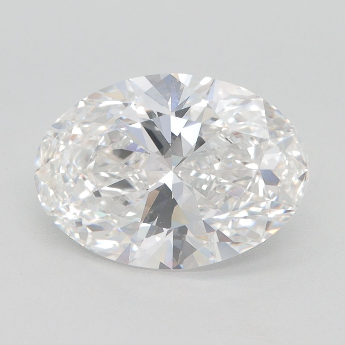3.09 ct. oval Lab Grown Diamond front image