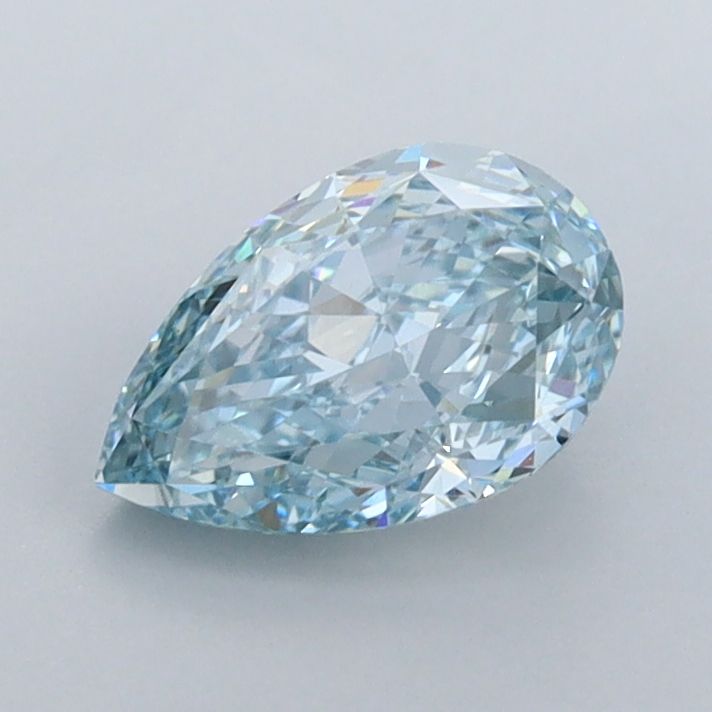 1.0 CT Fancy Vivid Blue PEAR