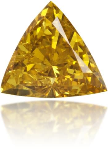 Diament 0.38 ct Fancy Orange/SI2
