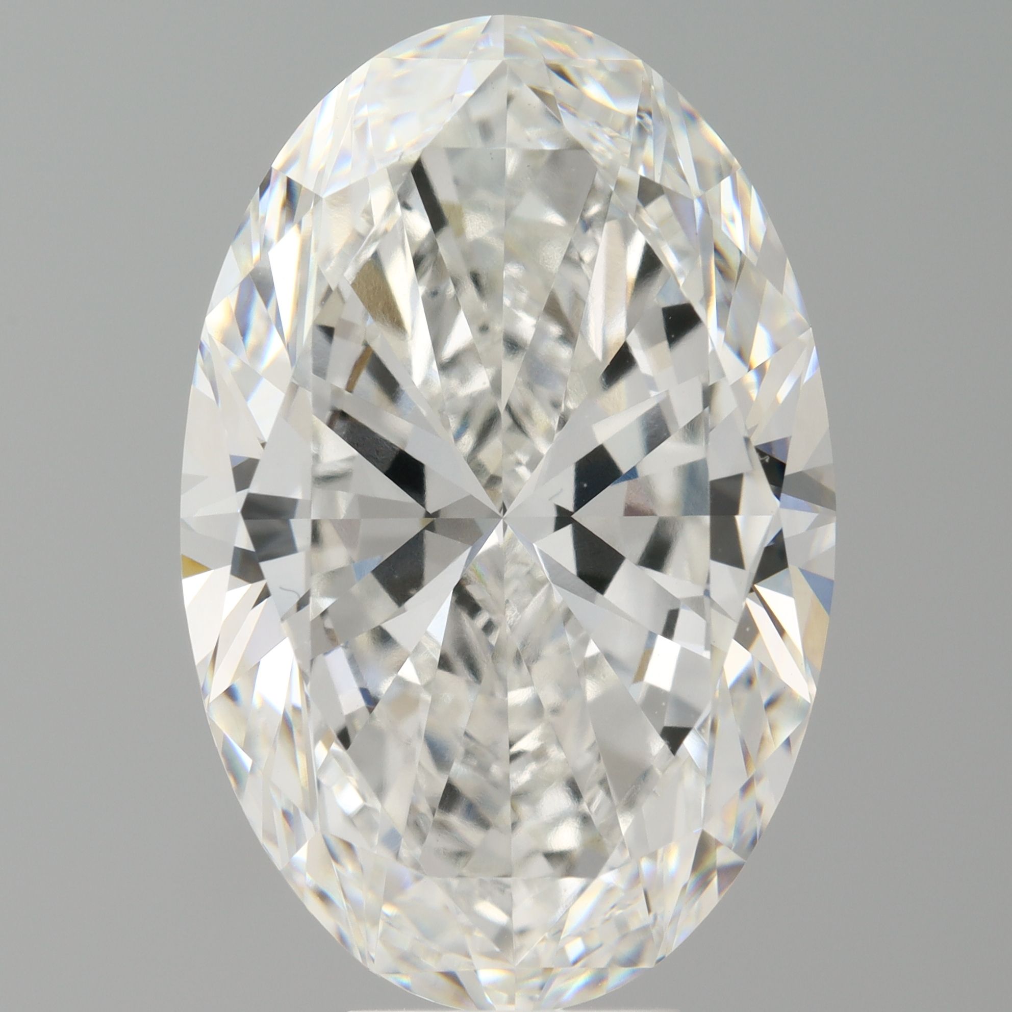 9.57 ct. oval Lab Grown Diamond front image