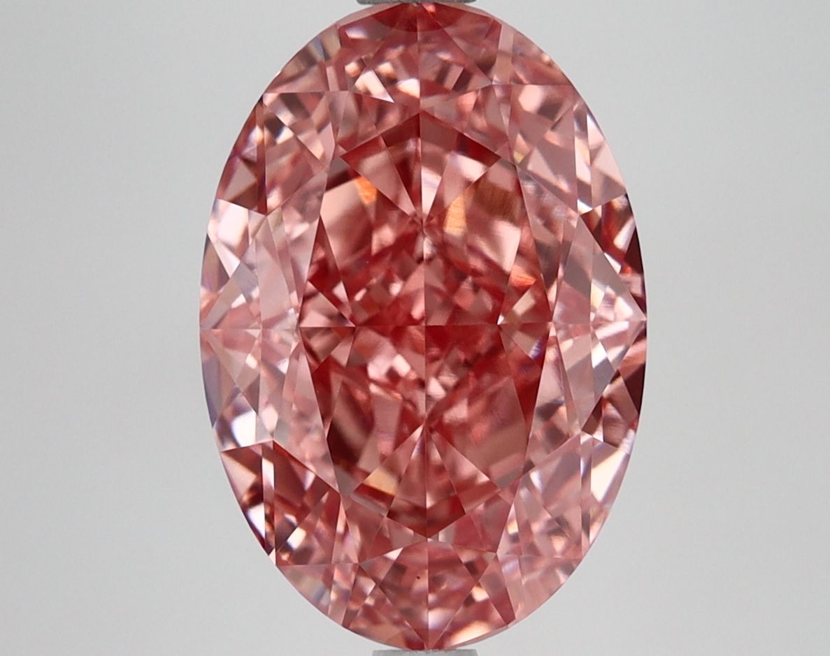 5.08 ct. oval Lab Grown Diamond front image