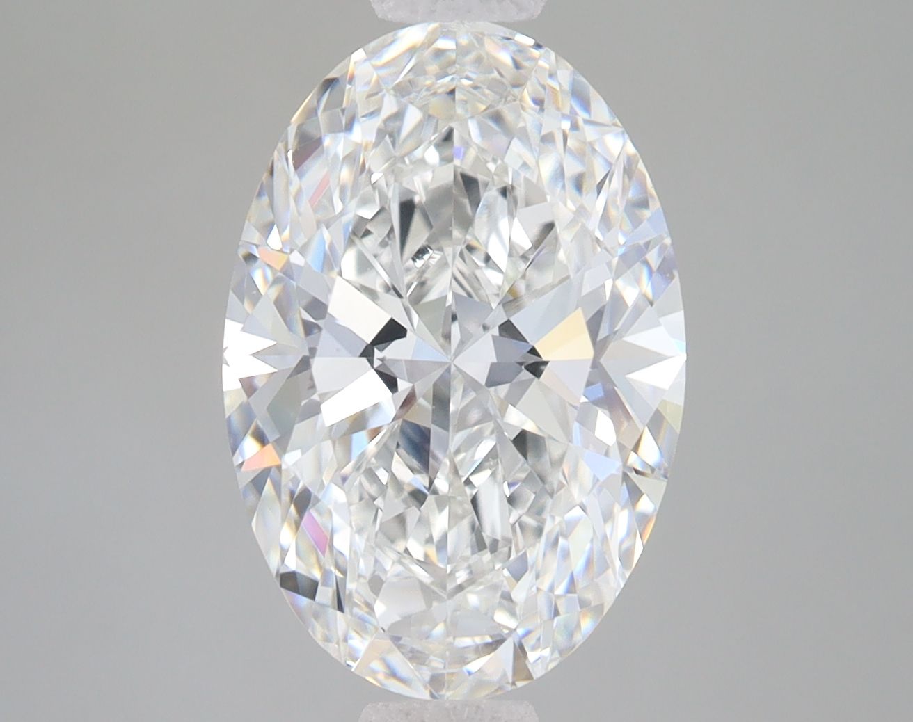 4.05 ct. oval Lab Grown Diamond front image