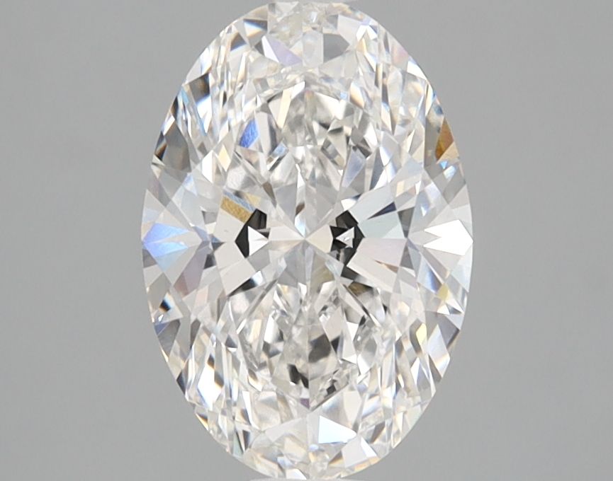 1.57 ct. oval Lab Grown Diamond front image