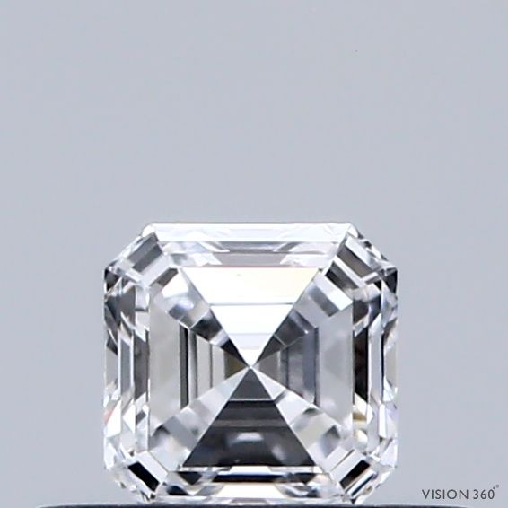 0.33 ct lab-grown Asscher Diamond