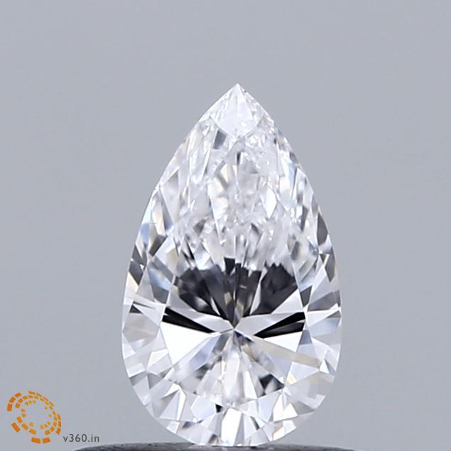 0.47 ct lab-grown Pear Diamond