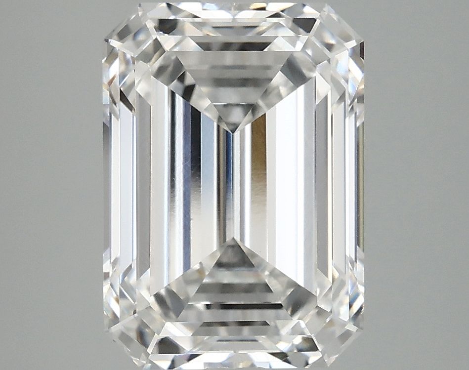 4.10 ct. emerald Lab Grown Diamond front image