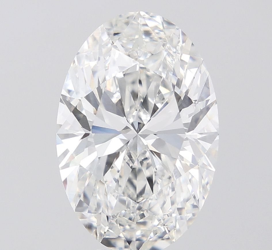 6.04 ct. oval Lab Grown Diamond front image