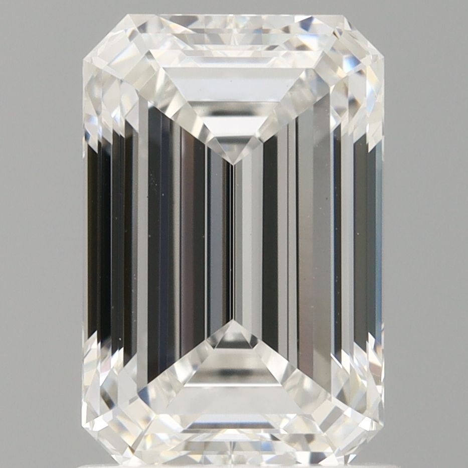 1.56 ct. emerald Lab Grown Diamond front image