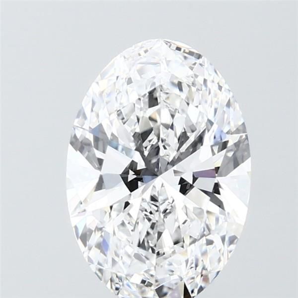 2.05 ct. oval Lab Grown Diamond front image