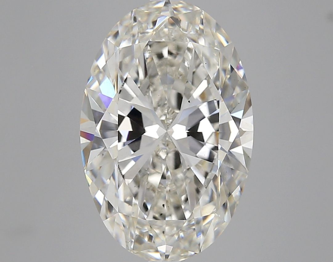5.35 ct. oval Lab Grown Diamond front image