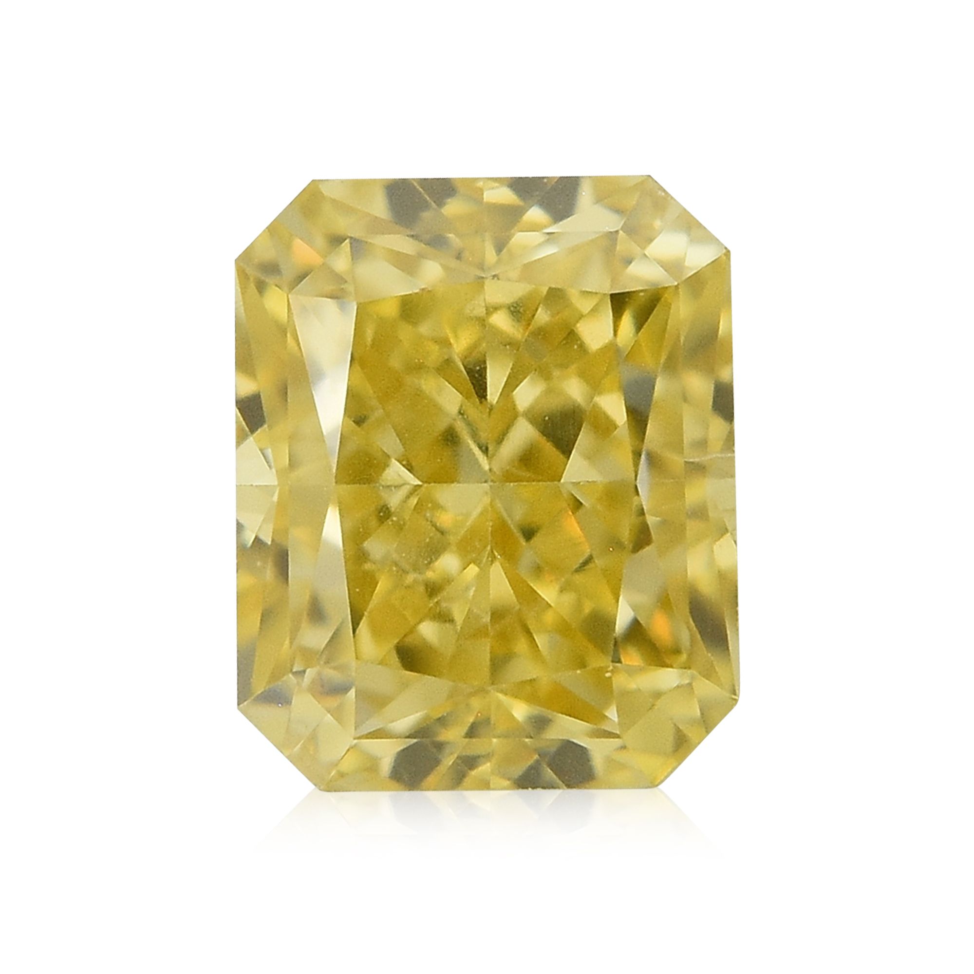 Diament 0.54 ct Fancy Deep Yellow/VS2