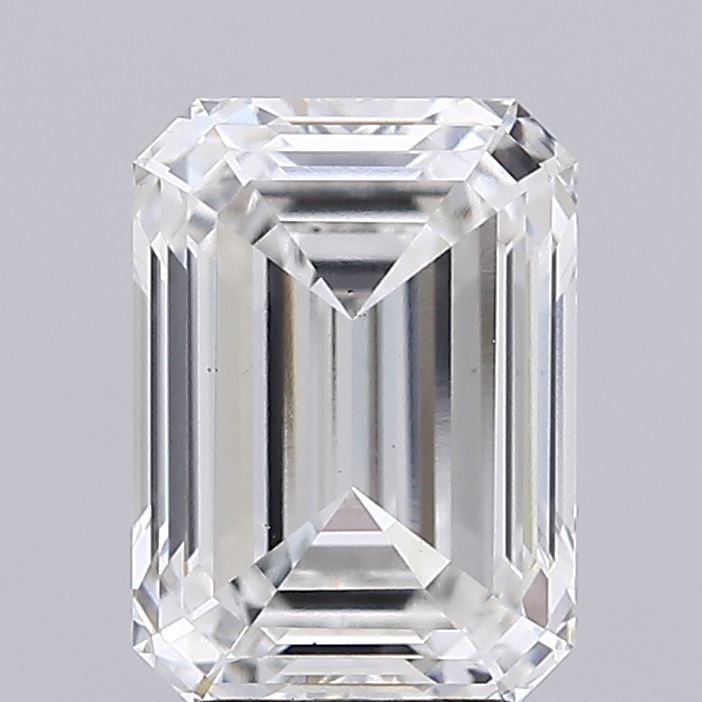 3.19 ct. emerald Lab Grown Diamond front image