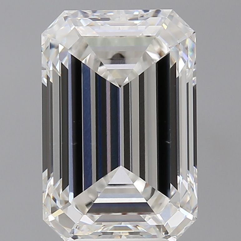 6.60 ct. emerald Lab Grown Diamond front image