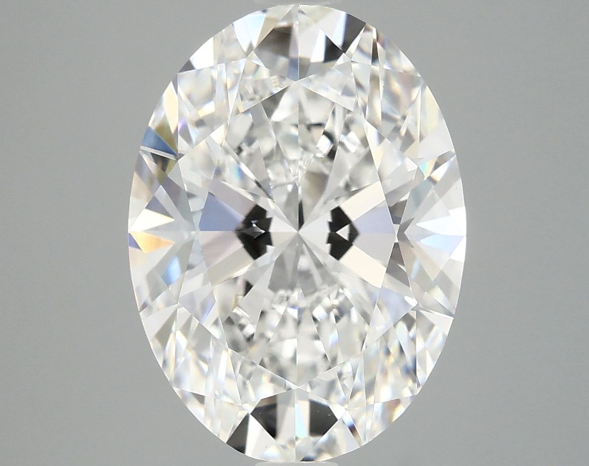 5.09 ct. oval Lab Grown Diamond front image