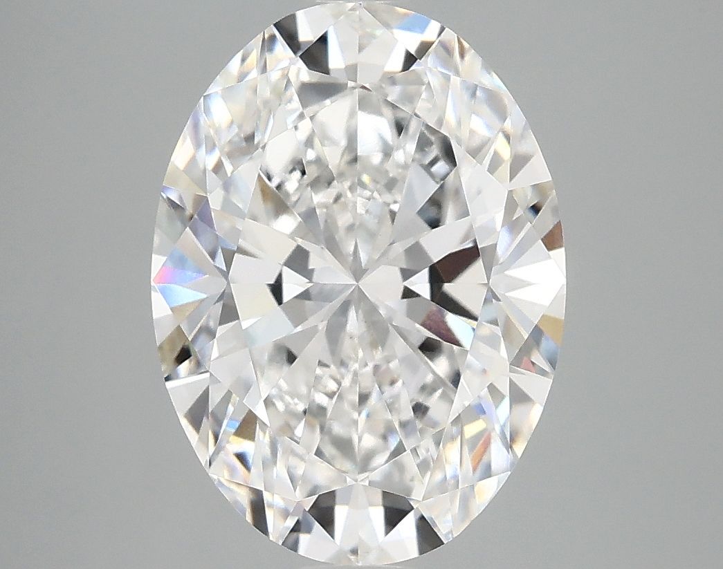 3.80 ct. oval Lab Grown Diamond front image