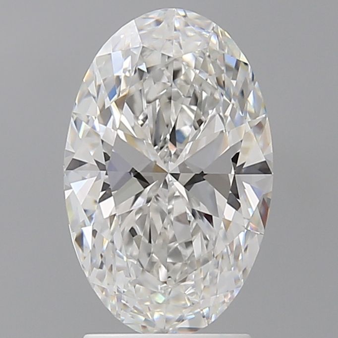 2.58 ct. oval Lab Grown Diamond front image