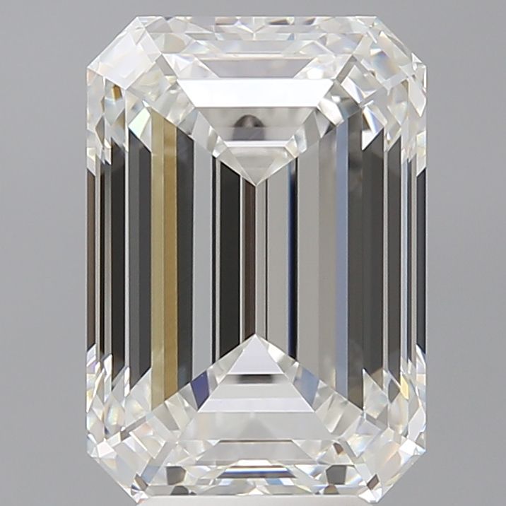 5.56 ct. emerald Lab Grown Diamond front image
