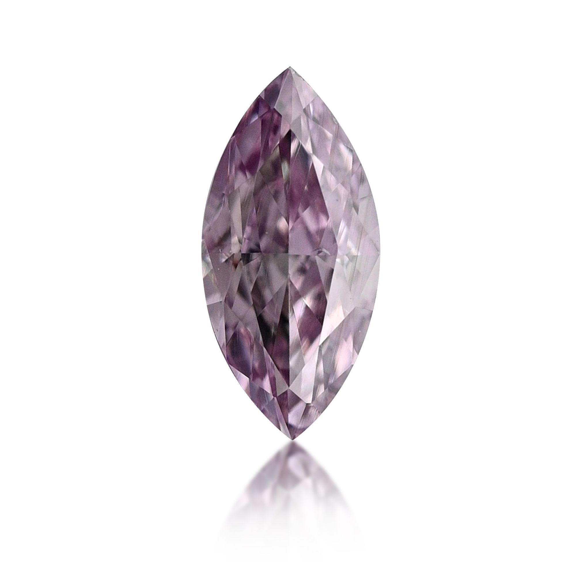 Diament 0.12 ct Fancy Pink Purple/