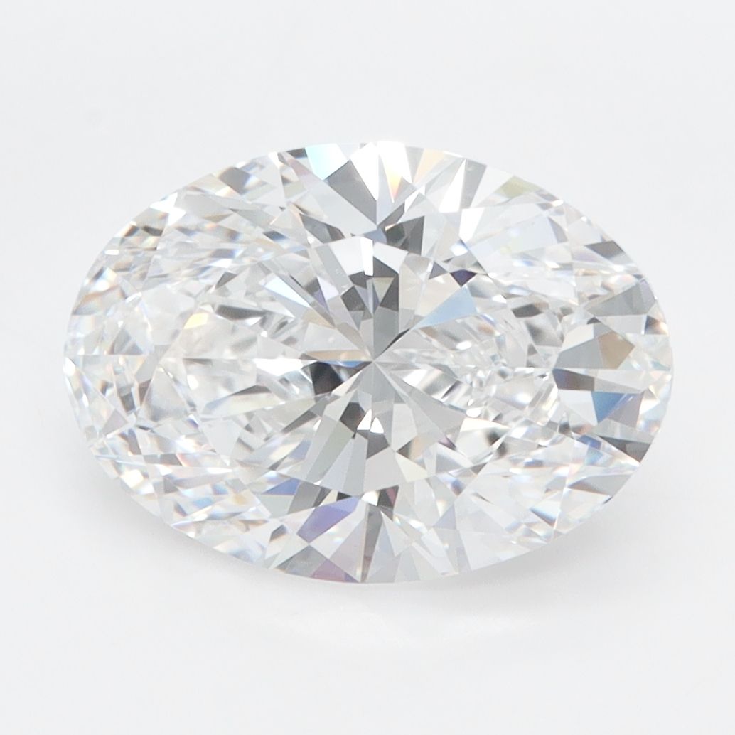 3.45 ct. oval Lab Grown Diamond front image
