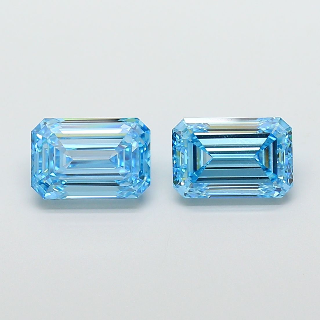 4.01 ct. emerald Lab Grown Diamond front image