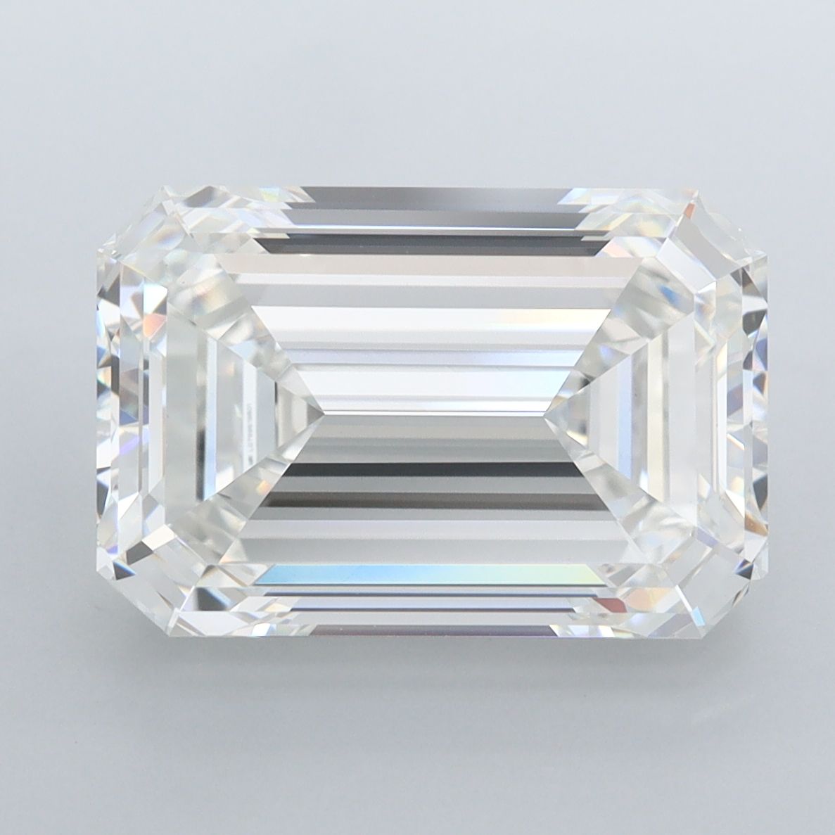 6.12 ct. emerald Lab Grown Diamond front image