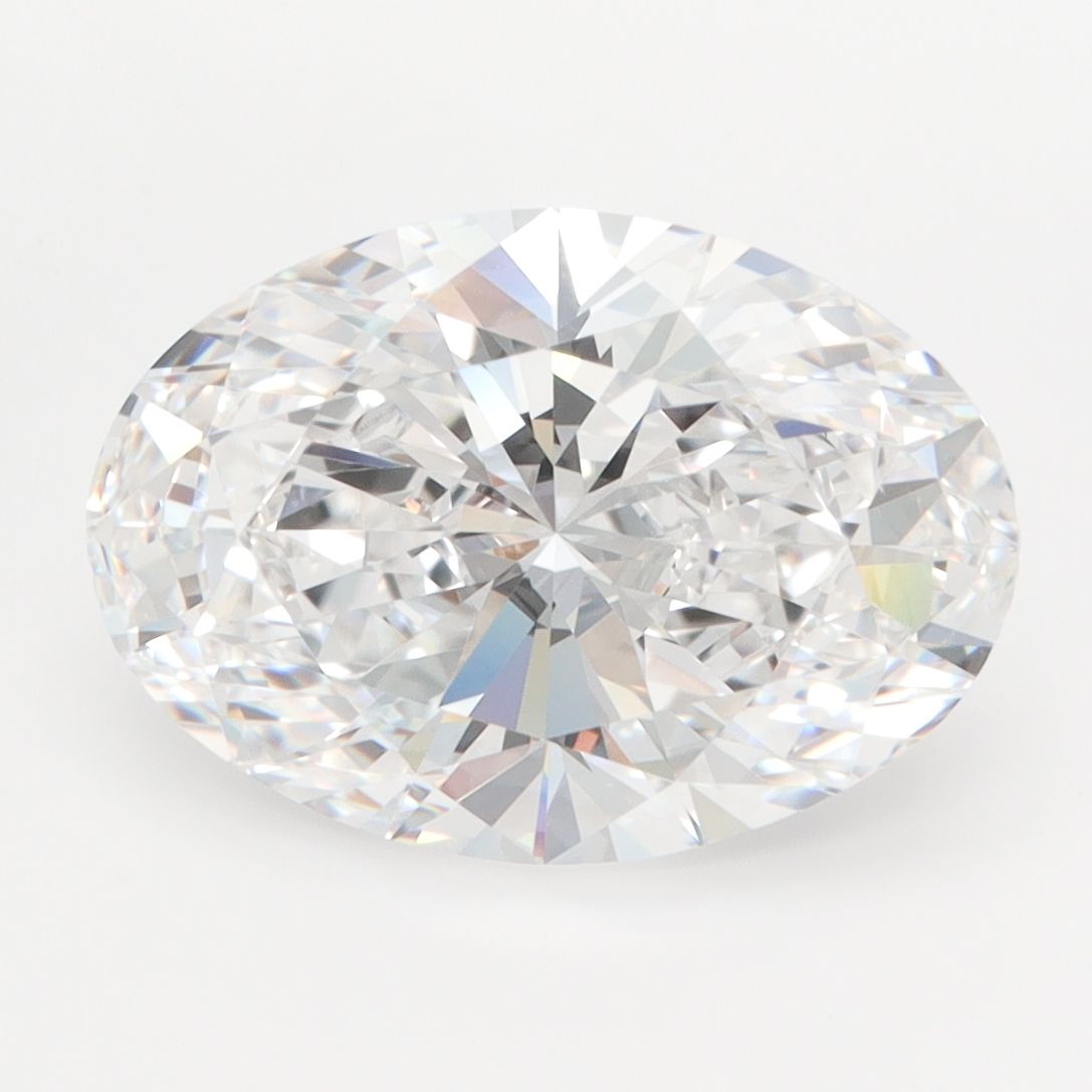 4.07 ct. oval Lab Grown Diamond front image